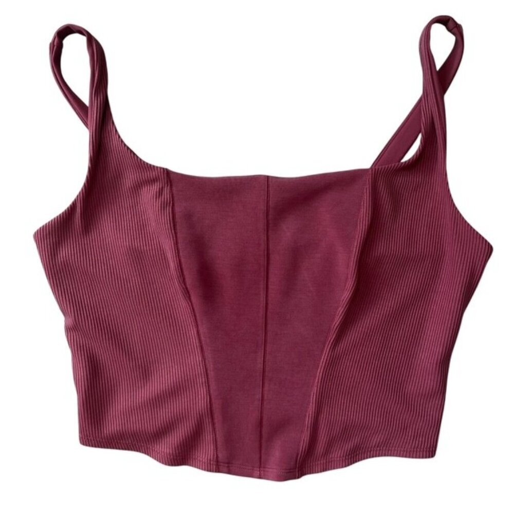 VICTORIA'S SECRET Cropped Tank Top - Size Large